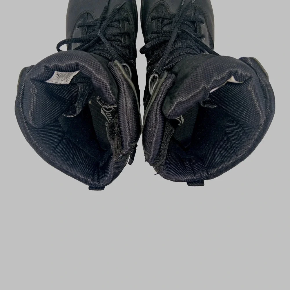 Danner Instinct Tactical Boots Mens Size 11 Black Leather Side Zip Waterproof